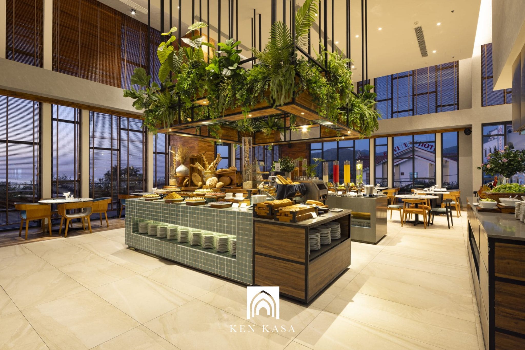 Thiết kế nội thất nh&agrave; h&agrave;ng kh&aacute;ch sạn 4 sao